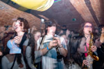 Radiokoupelna performing at Kavafest at the Prostor Elementů club – photo by Petr Šmatolán (1)
